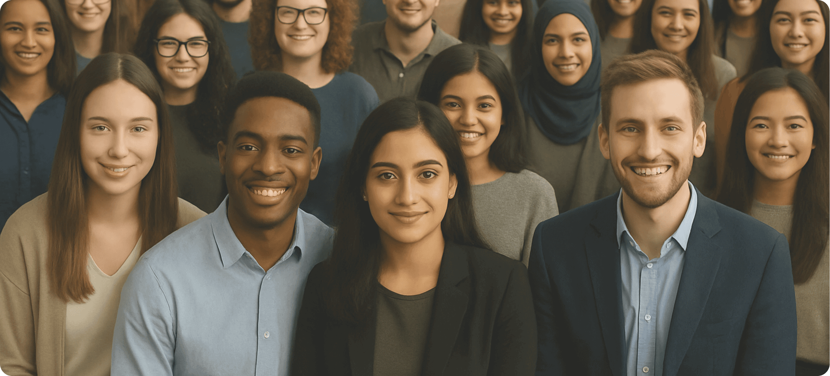 George speaking at an event